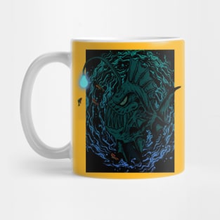 angler fish Mug